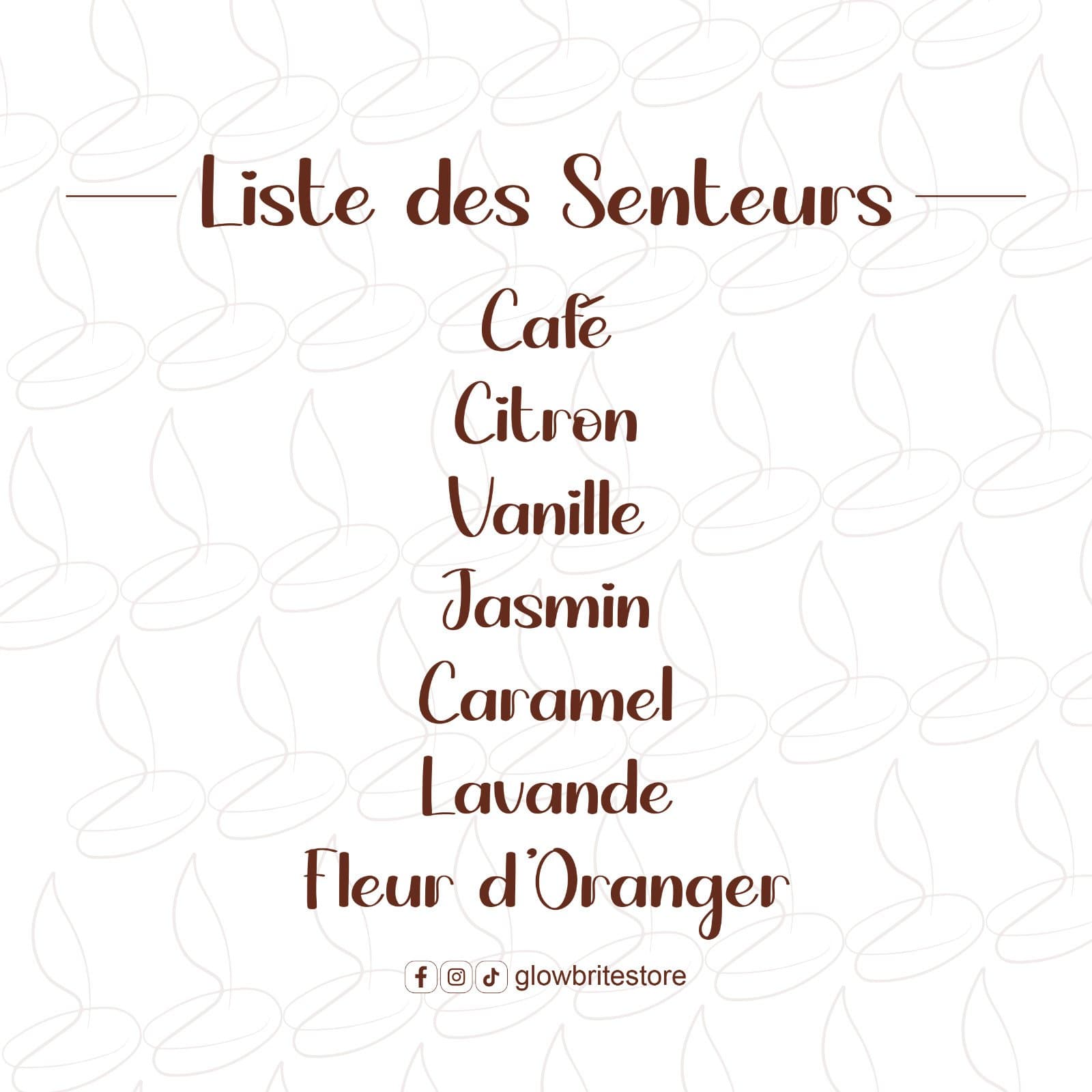 Guide des pyramides olfactives et senteurs